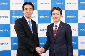 TOPPAN Holdings President Change Press Conference